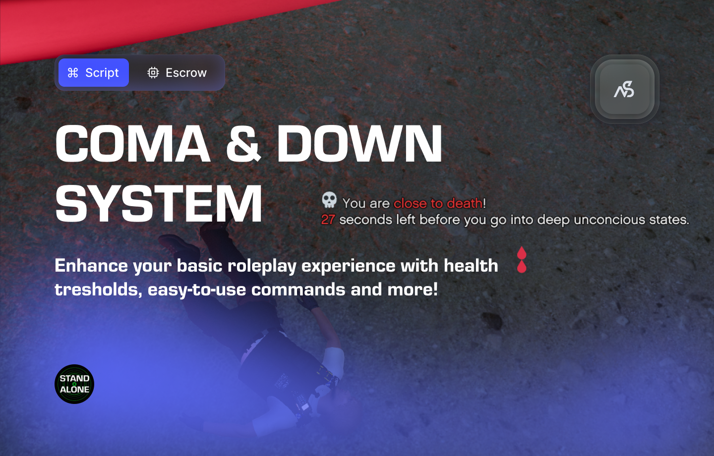 Coma & Down System for FiveM