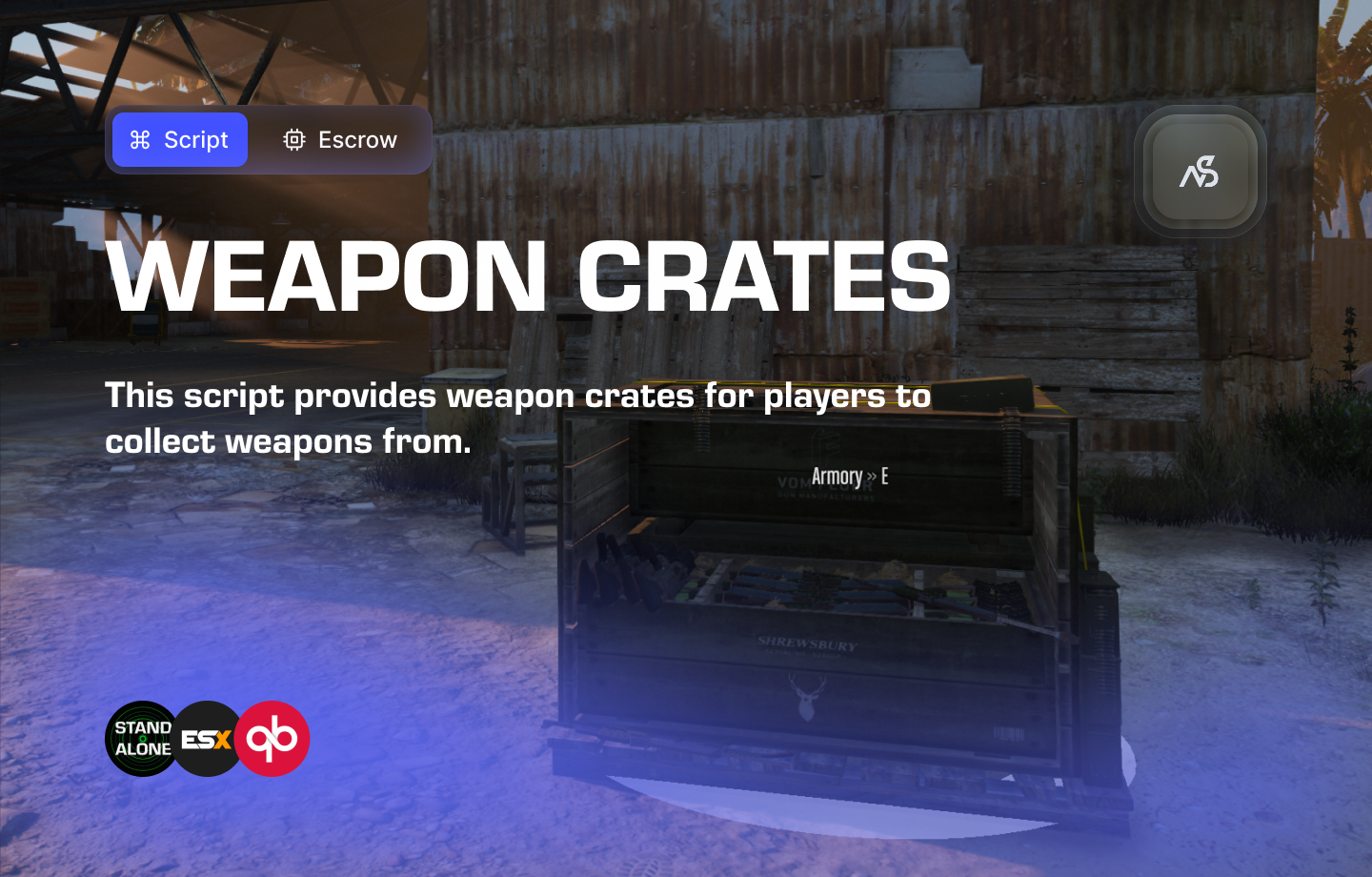 Discord Linked Weapon Crates! Resource