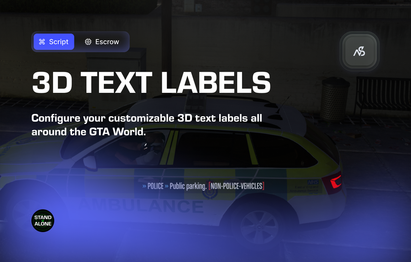 Easy 3D Text Labels for FiveM