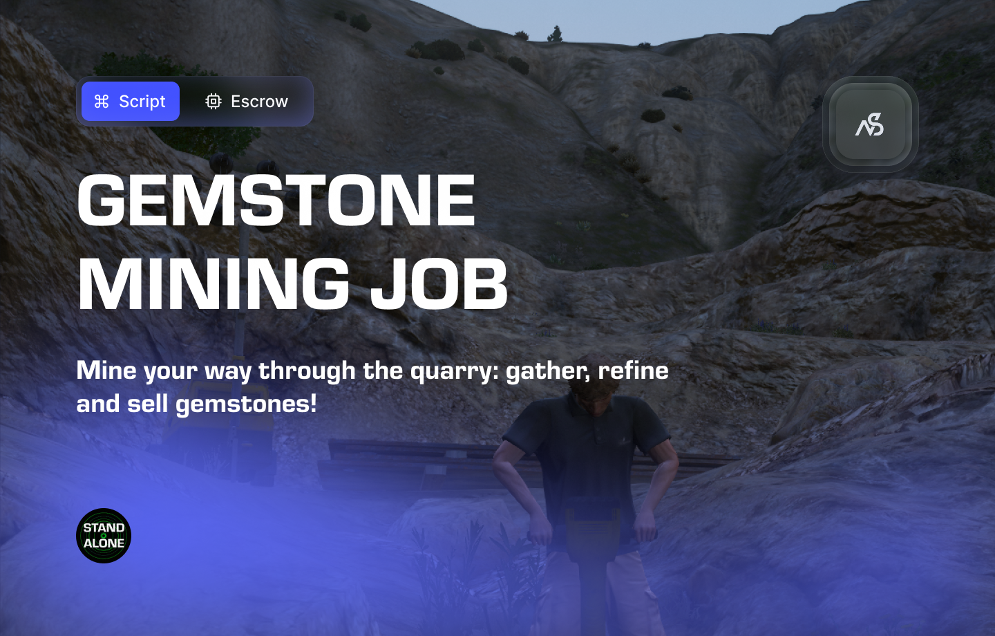 Gemstone mining job! Resource
