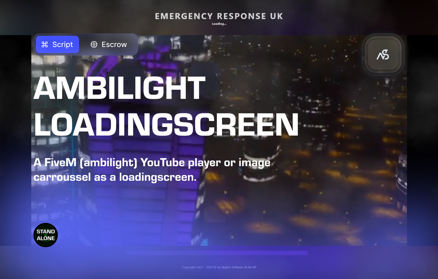 Ambilight Loading Screen Resource