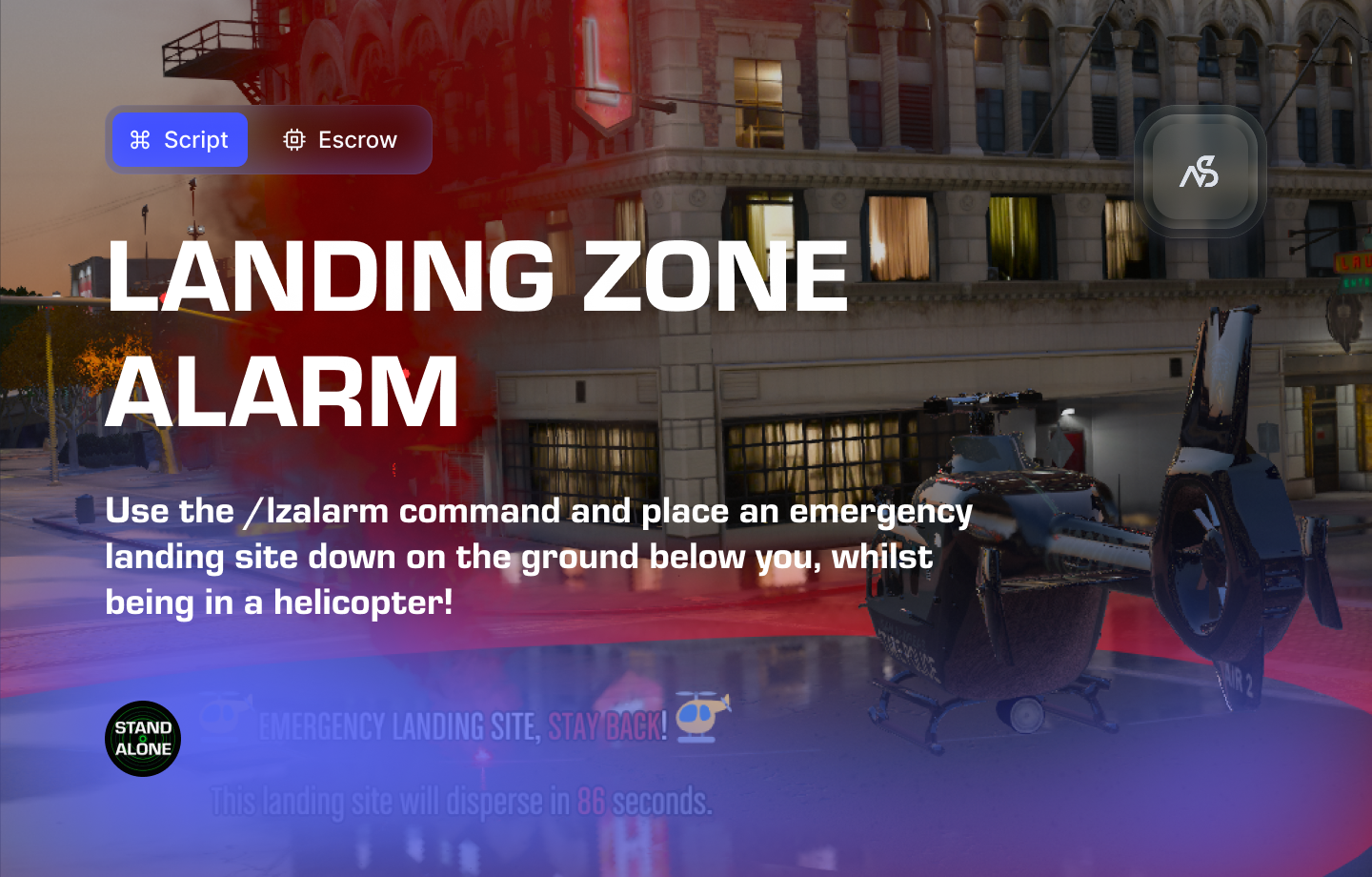 Landing Zone Alarm! Resource