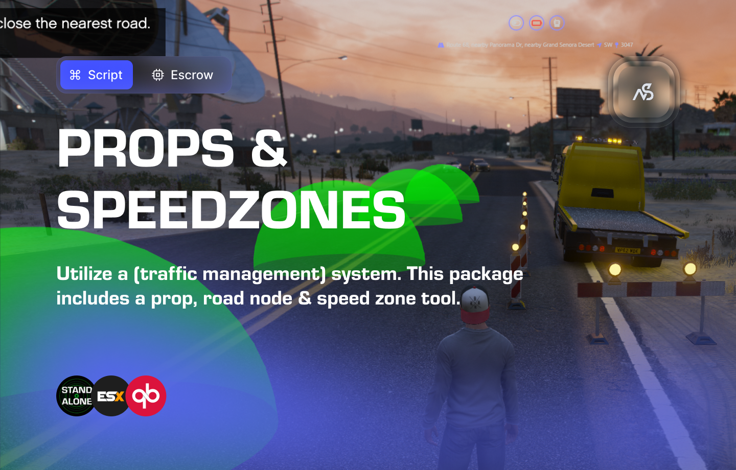 Props & Speed Zones Resource