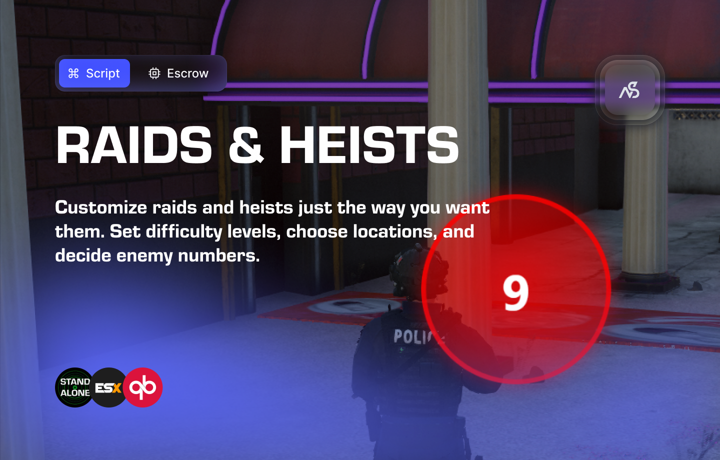 Raids & Heists for FiveM
