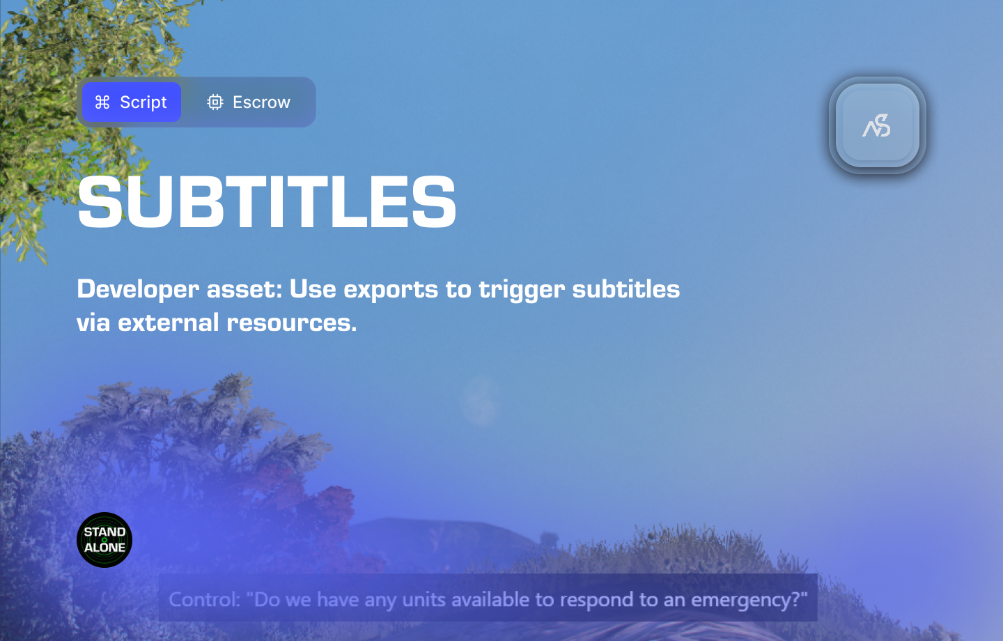 Subtitles for FiveM