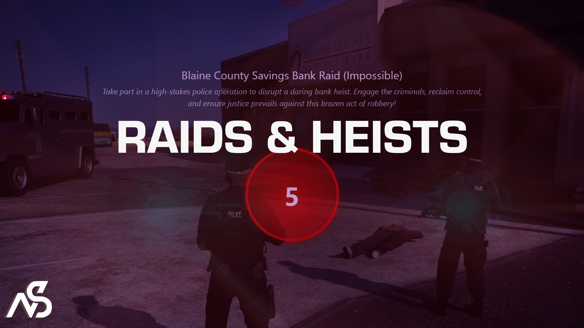 Raids & Heists for FiveM